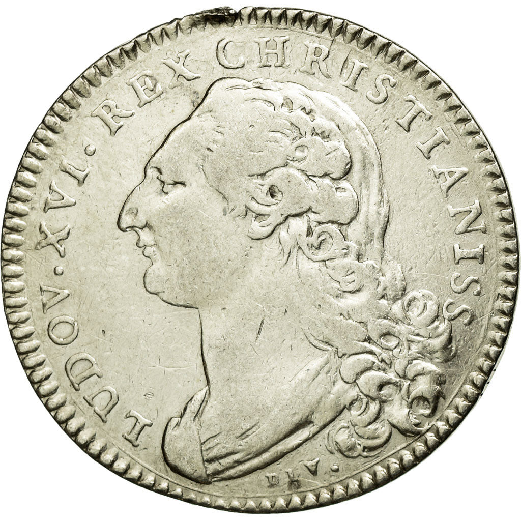 France, Token, Royal, 1778, EF(40-45), Silver, Feuardent:8784