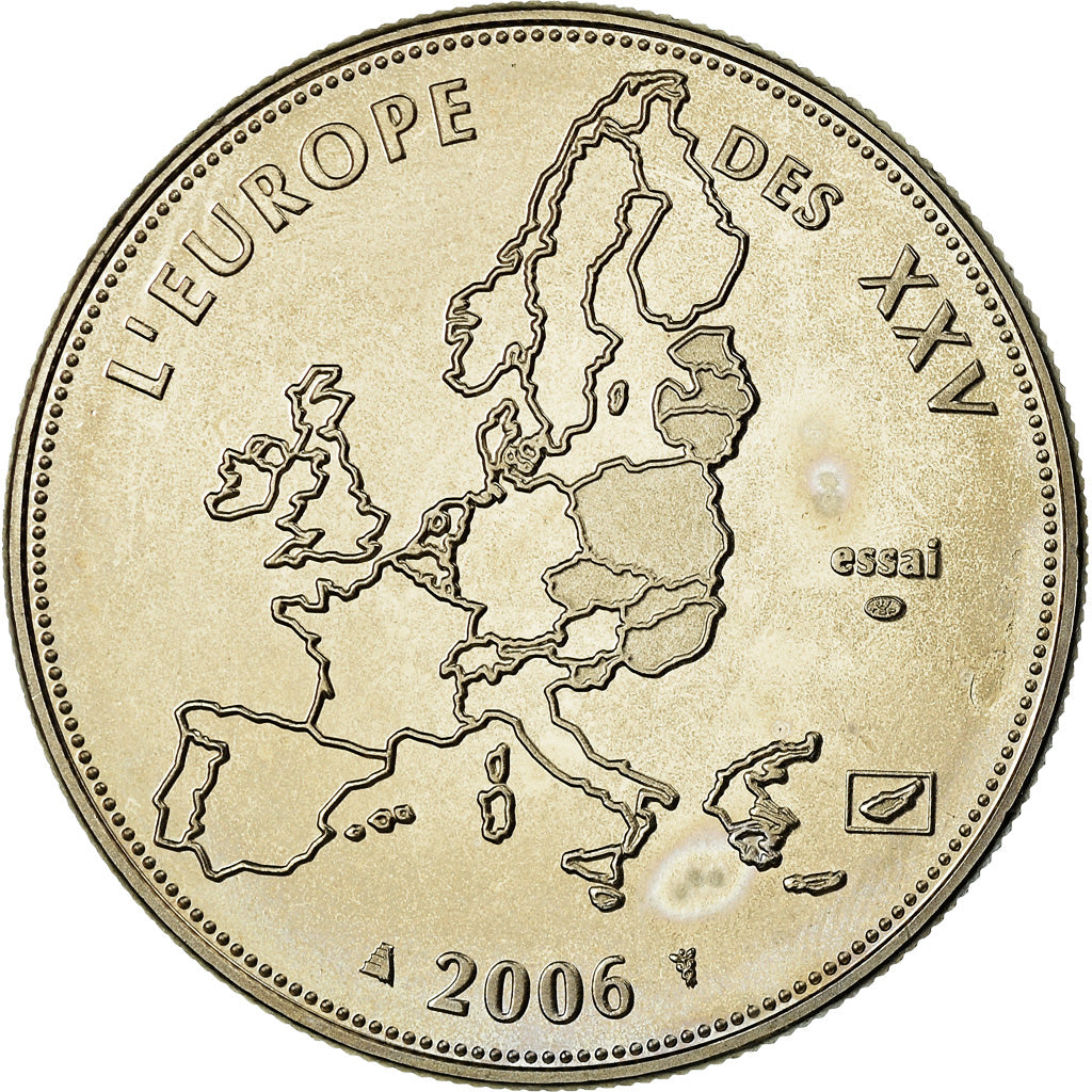 Frankrijk, Medaille, L'Europe des XXV, Dernière Année des 12 Pays de l'Euro