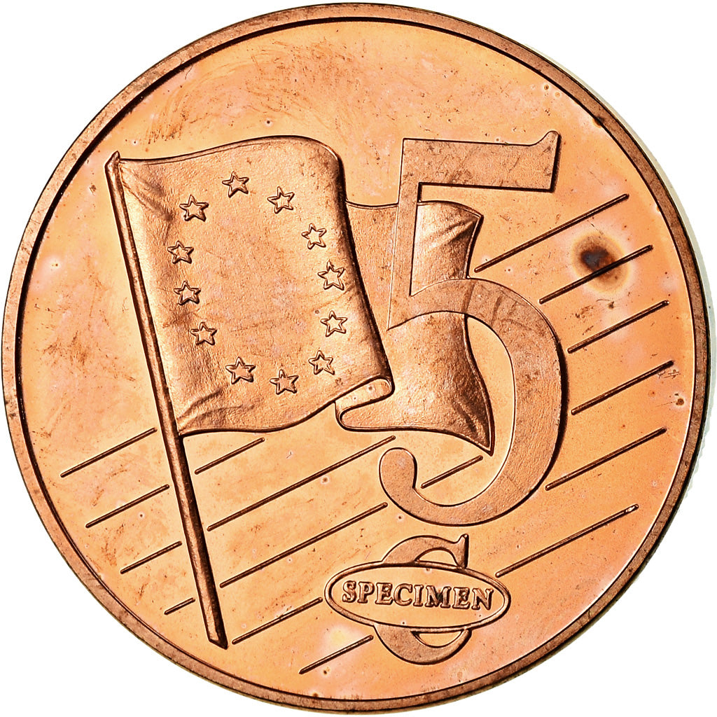 Grã-Bretanha, Medal, 5 C, Essai-Trial, 2002, MS(65-70), Cobre