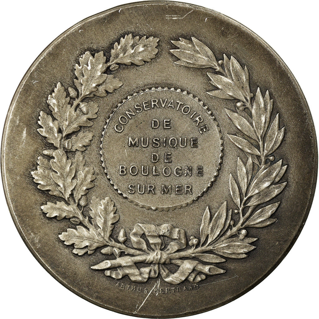 Frankrijk, Medaille, Conservatoire de Musique de Boulogne-sur-mer, Arts &