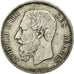 Coin, Belgium, Leopold II, 5 Francs, 5 Frank, 1867, EF(40-45), Silver