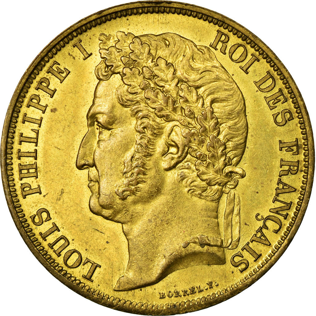 France, Token, Royal, 1839, MS(60-62), Brass