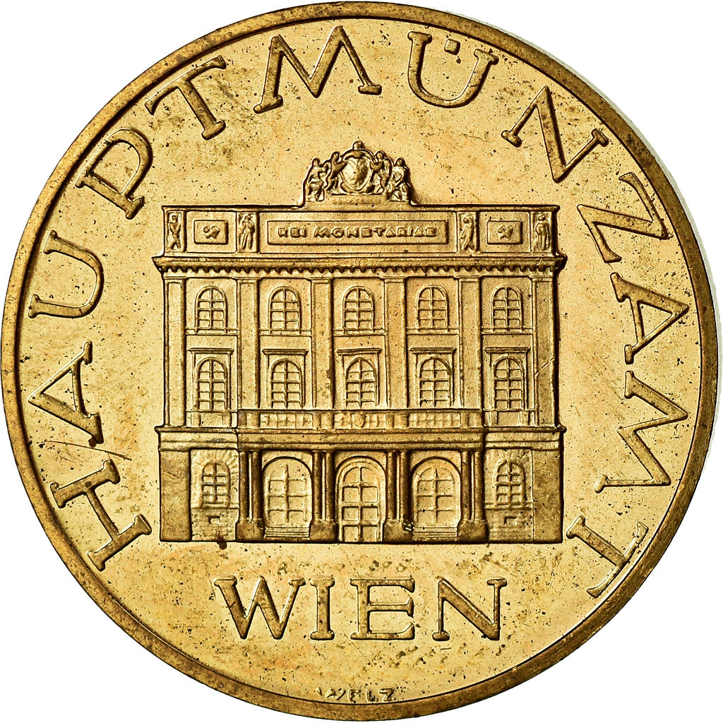 Austria, Token, Hauptmunzamt, Wien, 1985, SC, Cobre - latón