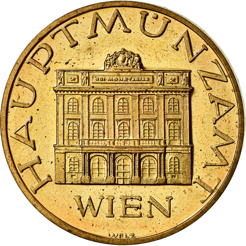 Autriche, Jeton, Hauptmunzamt, Wien, 1988, SPL, Copper-Brass