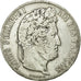 Coin, France, Louis-Philippe, 5 Francs, 1841, Rouen, VF(20-25), Silver