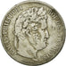 Münze, Frankreich, Louis-Philippe, 5 Francs, 1839, Paris, S+, Silber, KM:749.1