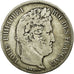 Coin, France, Louis-Philippe, 5 Francs, 1838, Rouen, VF(30-35), Silver