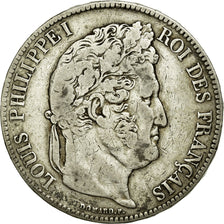 Monnaie, France, Louis-Philippe, 5 Francs, 1838, Paris, TB+, Argent, KM:749.1