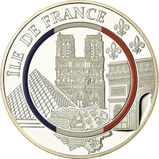 France, Médaille, Ile-de-France, Geography, FDC, Argent