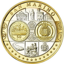 San Marino, Medal, Euro, Europa, MS(65-70), Silver