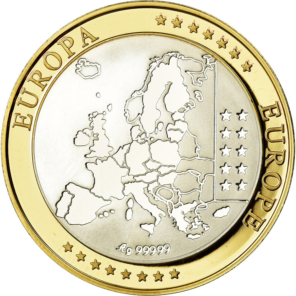 San Marino, Medal, Euro, Europa, MS(65-70), Silver