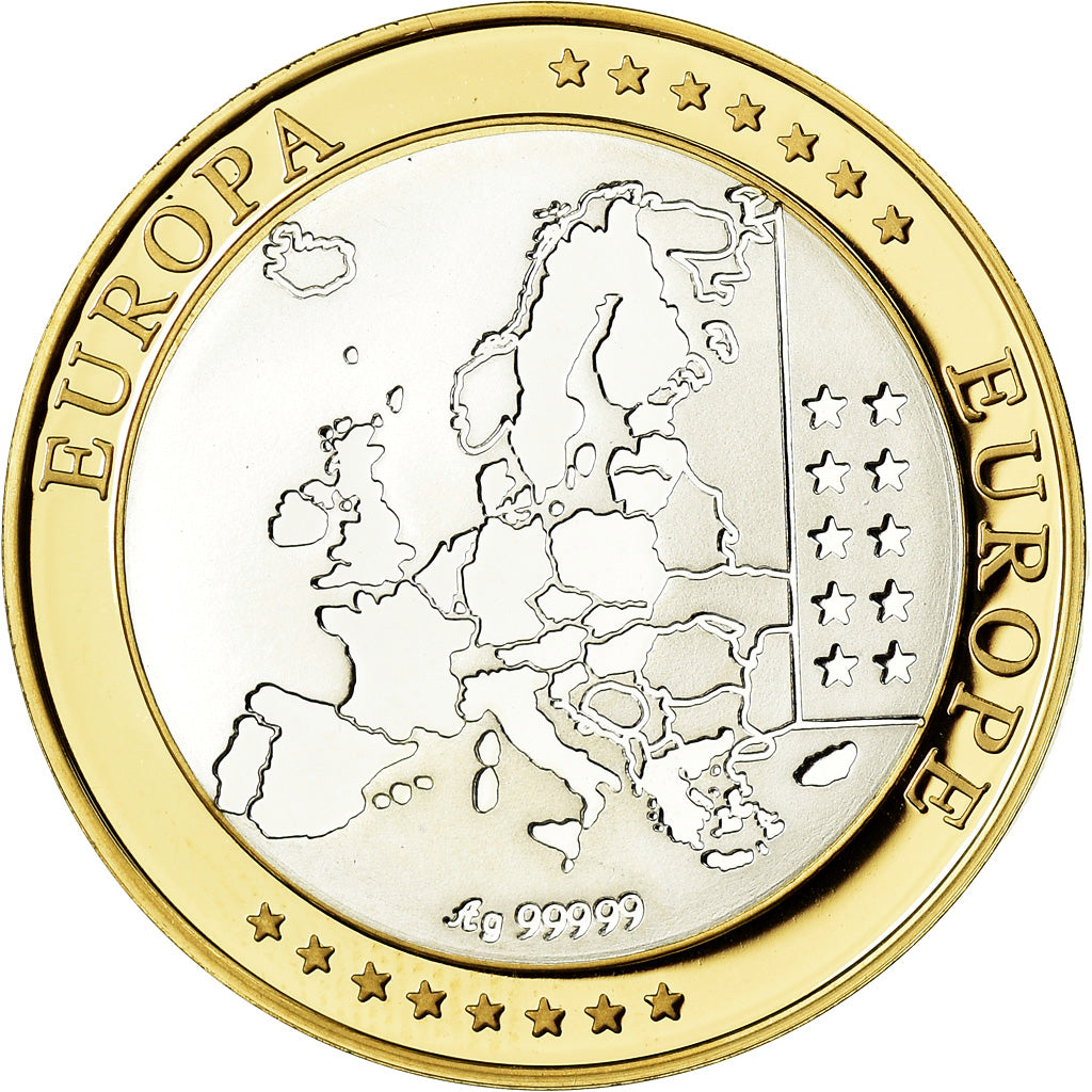 Malta, medalla, Euro, Europa, FDC, Plata