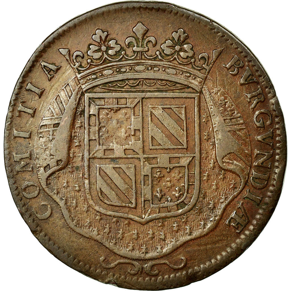 France, Token, Royal, 1692, VF(20-25), Copper, Feuardent:9822