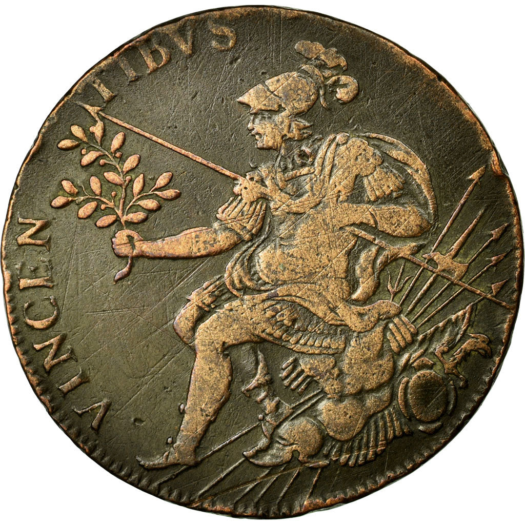 France, Token, Royal, VF(20-25), Copper, Feuardent:12949