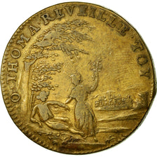 France, Token, Royal, VF(30-35), Copper, Feuardent:15023