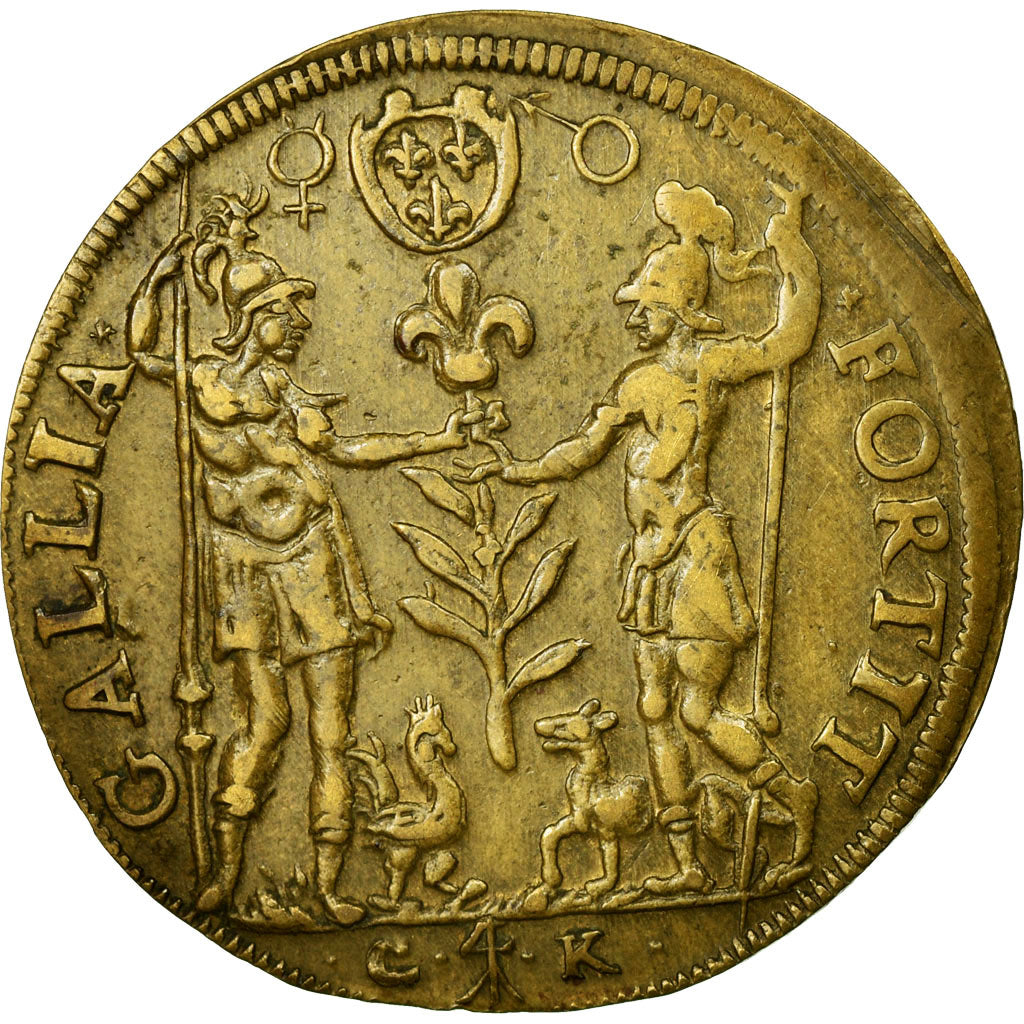 France, Token, Royal, EF(40-45), Copper, Feuardent:2274