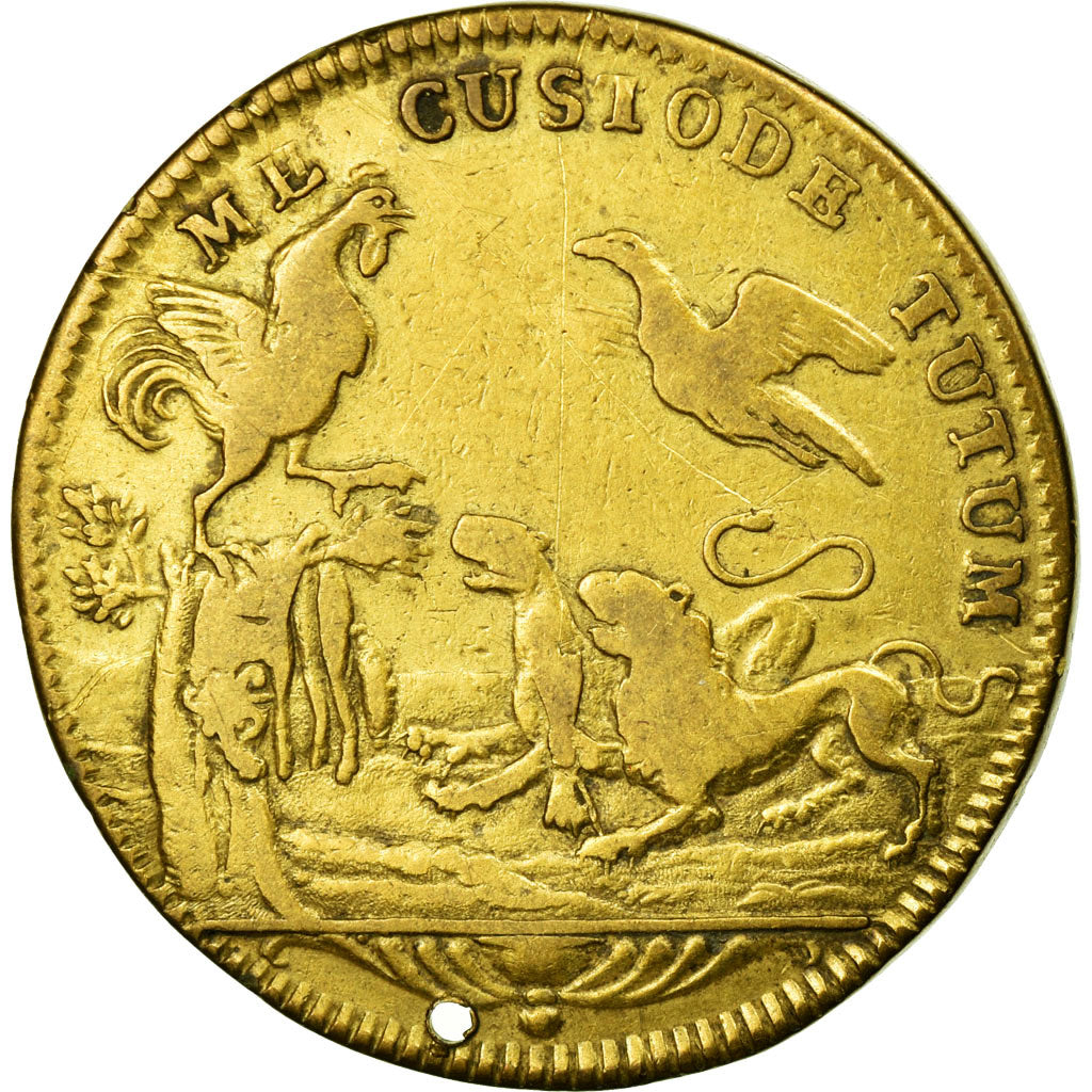 France, Token, Royal, EF(40-45), Copper, Feuardent:12907