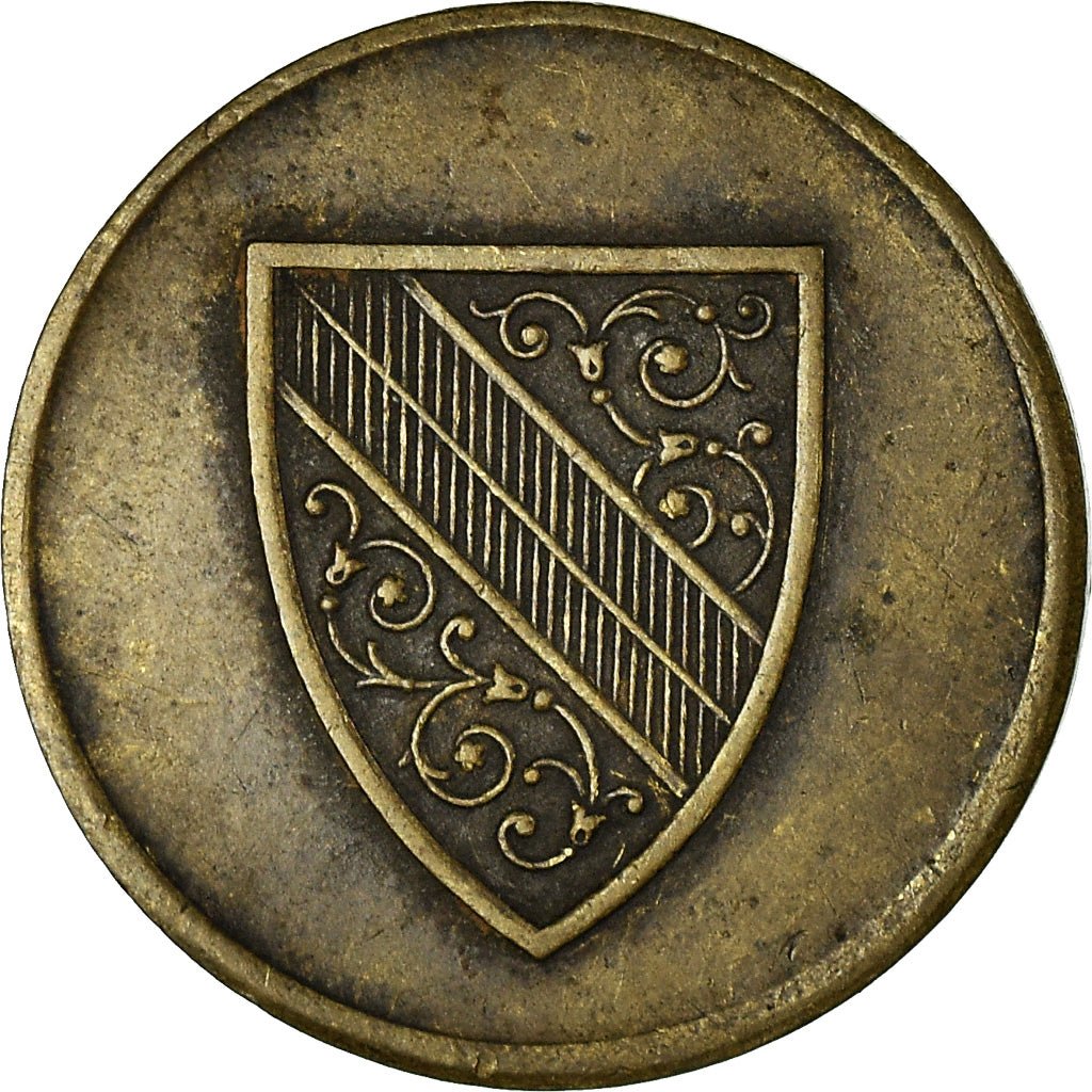 France, Jeton, Société de Tir de Strasbourg, TTB+, Cuivre