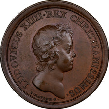 France, Médaille, Louis XIV, Bataille de Nördlingen, 1645, Bronze, Mauger