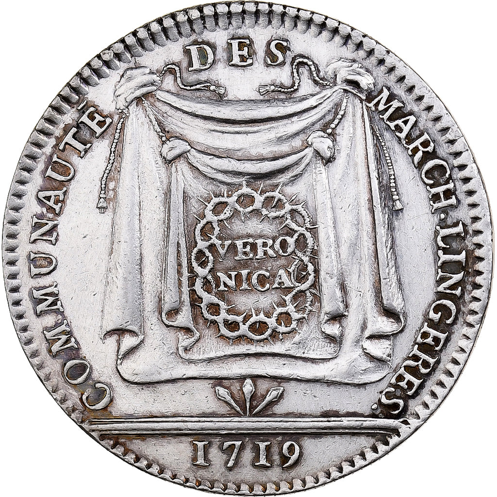 France, Token, Louis XV, Corporations, Communauté des Marchandes Lingères
