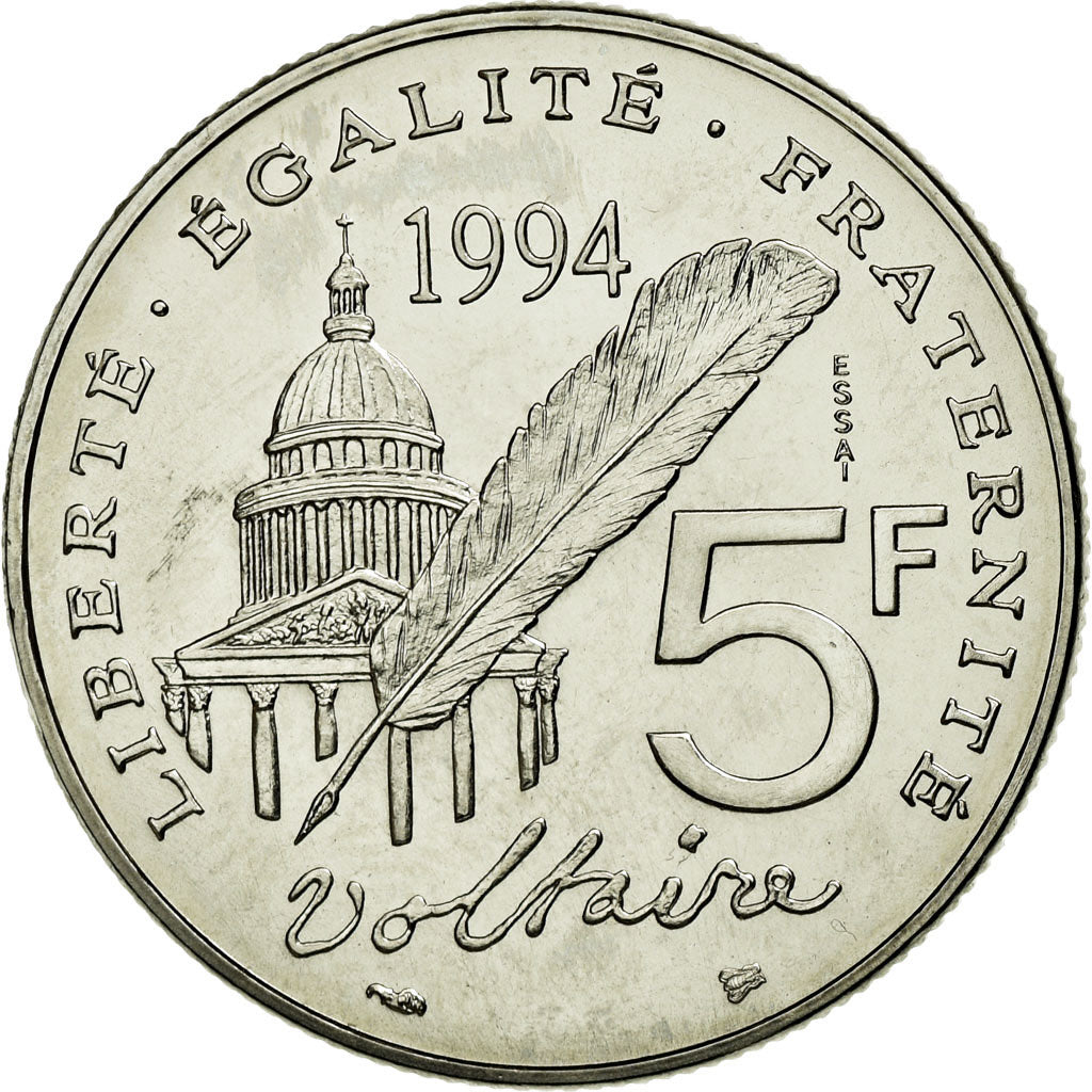 Münze, Frankreich, 5 Francs, 1994, STGL, Nickel, Gadoury:775
