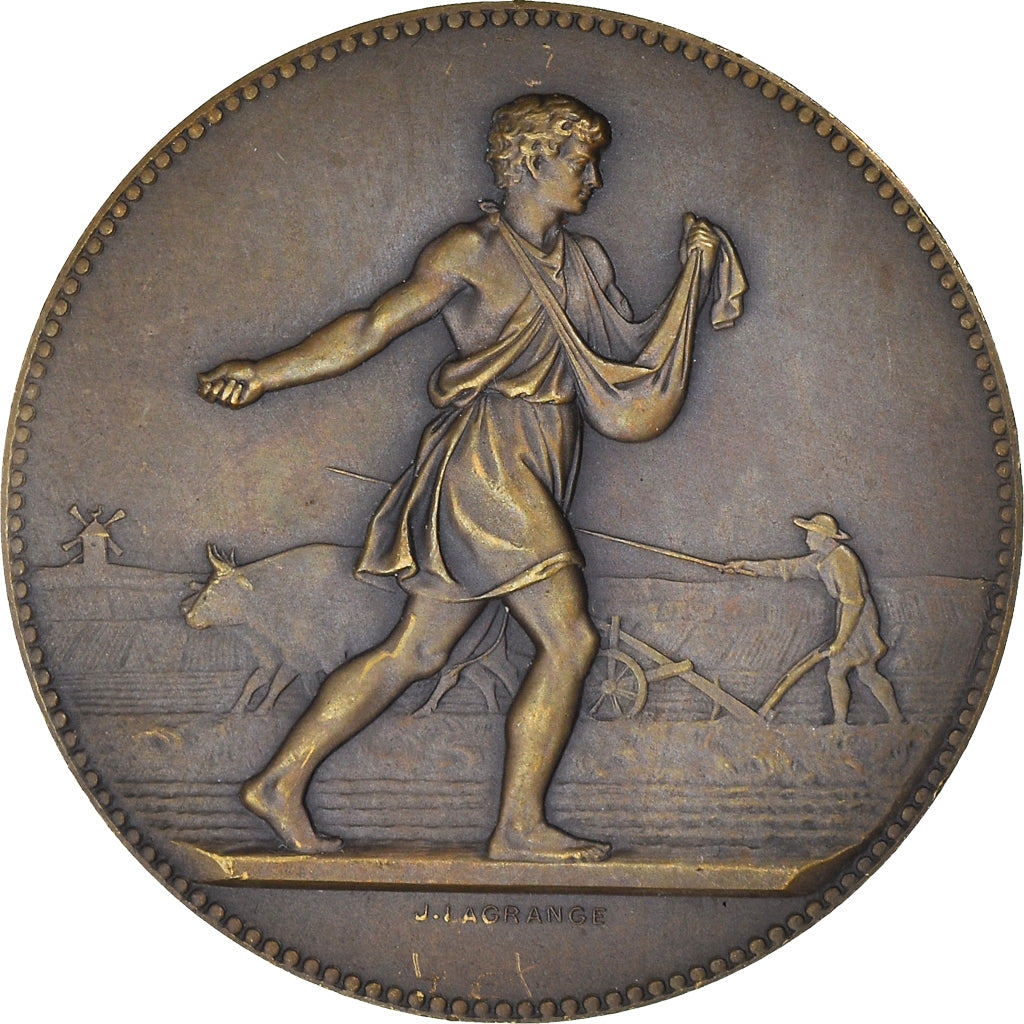 Frankreich, Medaille, Offert par Mr Maurice Tailliandier, Député, Agriculture