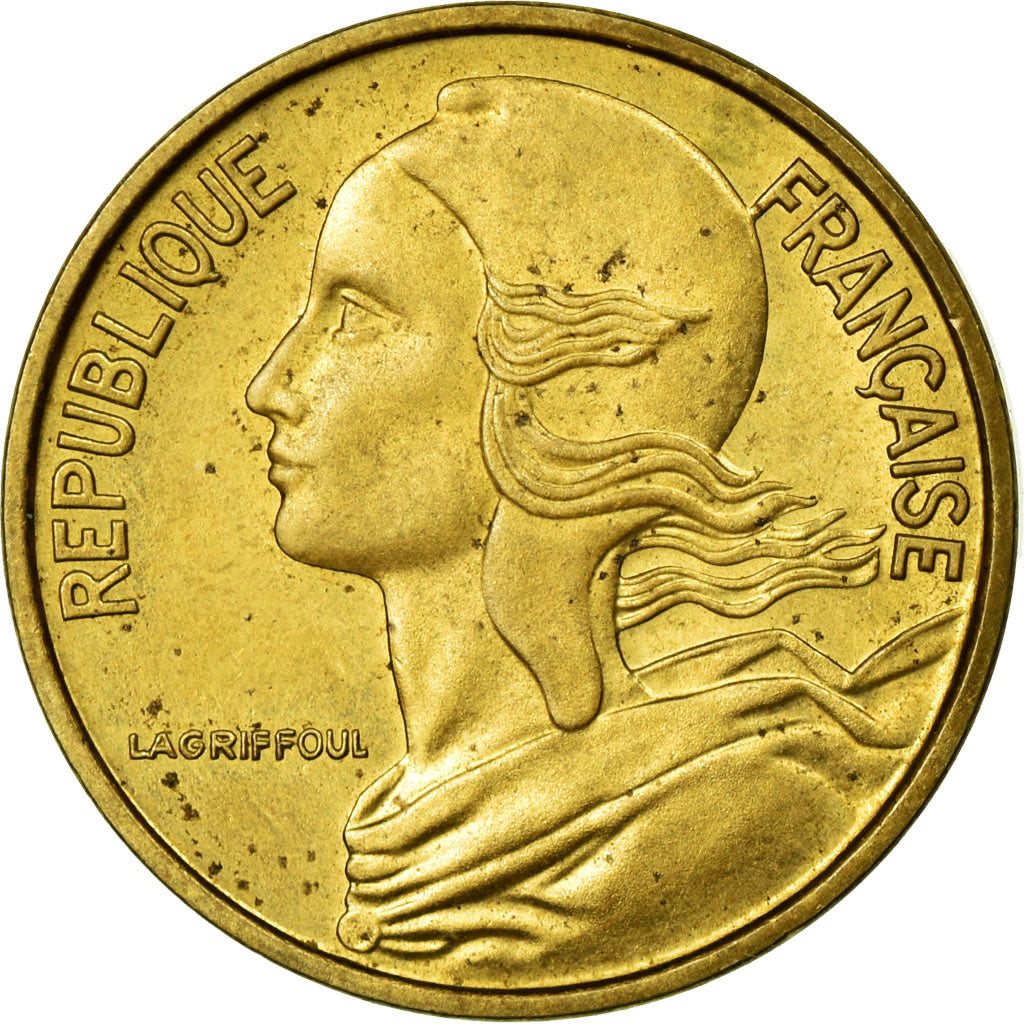 Münze, Frankreich, 5 Centimes, 1966, VZ+, Aluminum-Bronze, KM:E113, Gadoury:175