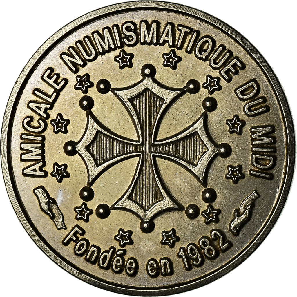 Frankrijk, Medaille, Euros des Villes, 3 Ecu d'Albi, 1995, UNC-, Nickel