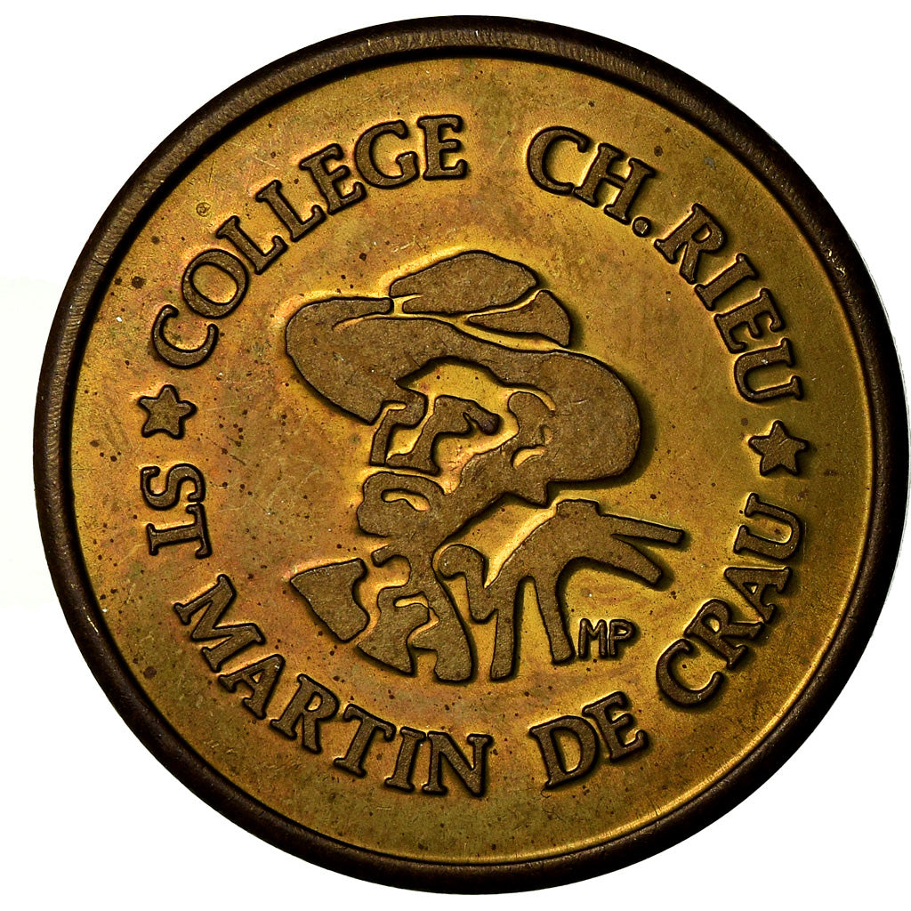 Frankrijk, Token, Ecu, Collège Ch.Rieu, Saint-Martin de Crau, 1993, PR