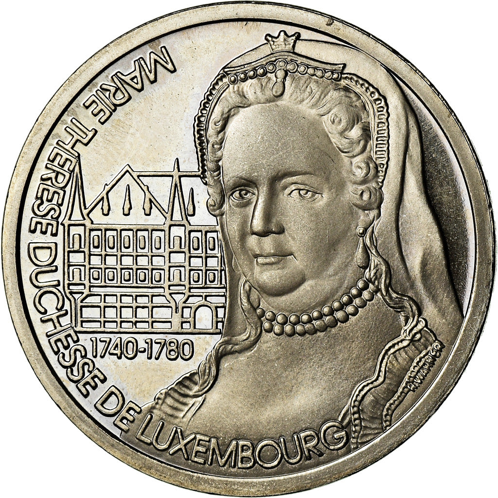 Luxembourg, Token, 5 Ecu, Marie-Thérèse, 1994, MS(65-70), Copper-nickel