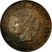 Monnaie, France, Cérès, Centime, 1884, Paris, TTB+, Bronze, Gadoury:88