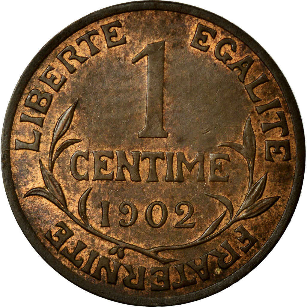 Coin, France, Dupuis, Centime, 1902, AU(55-58), Bronze, Gadoury:90