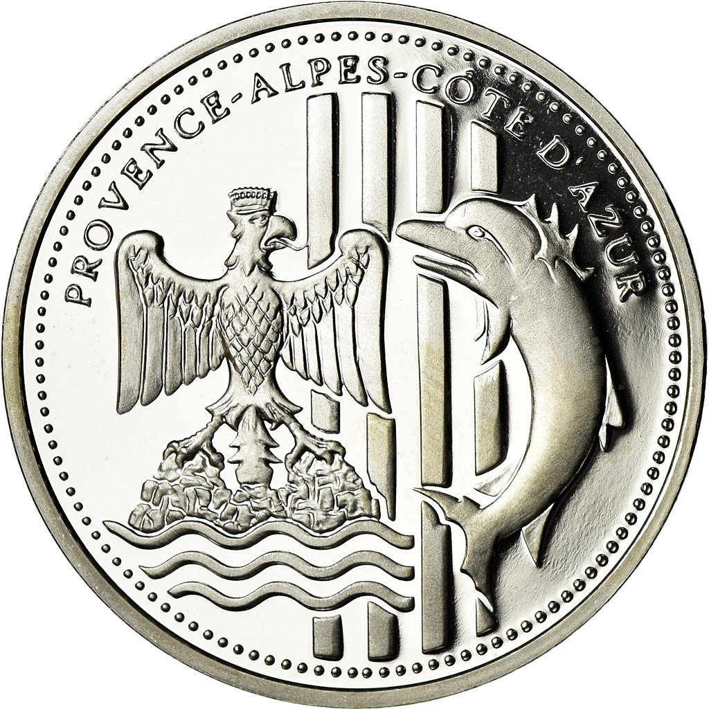 Francja, Medal, Provence, Promenade des Anglais Nice, MS(65-70), Srebro