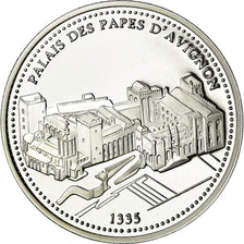 France, Medal, Provence, Palais des Papes d'Avignon, MS(65-70), Silver
