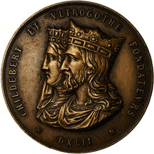France, Médaille, Hôpitaux Civils de Lyon, Childebert, Medicine, Schmitt, SPL