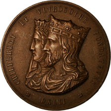 France, Medal, Hôpitaux Civils de Lyon, Childebert, Medicine, Schmitt, MS(63)