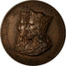 Francia, medaglia, Hôpitaux Civils de Lyon, Childebert, Medicine, Schmitt, SPL