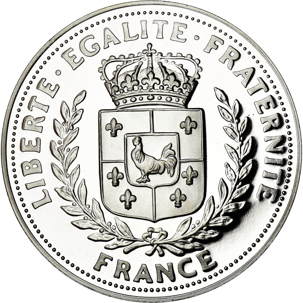 France, Medal, Victor Hugo, Politics, Society, War, MS(65-70), Silver