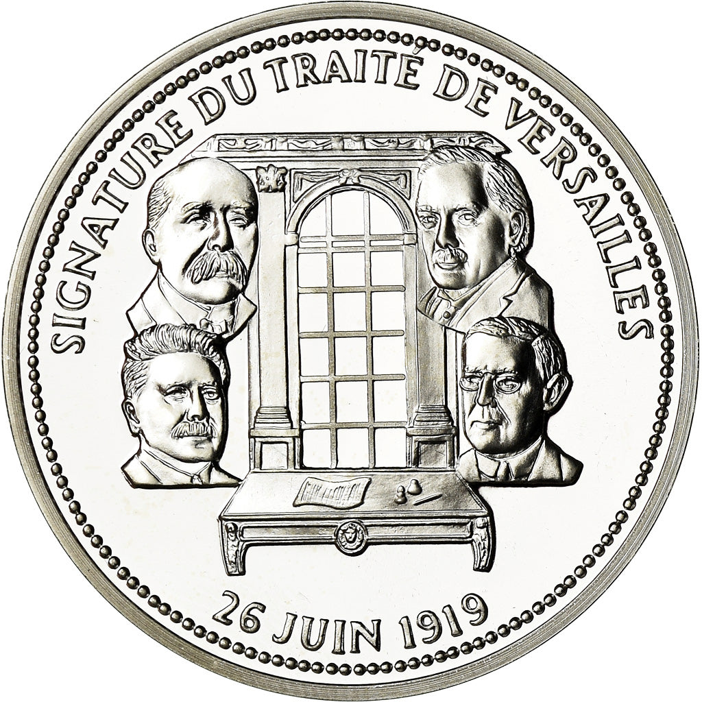 França, Medal, Première Guerre Mondiale, Signature du Traité de Versailles