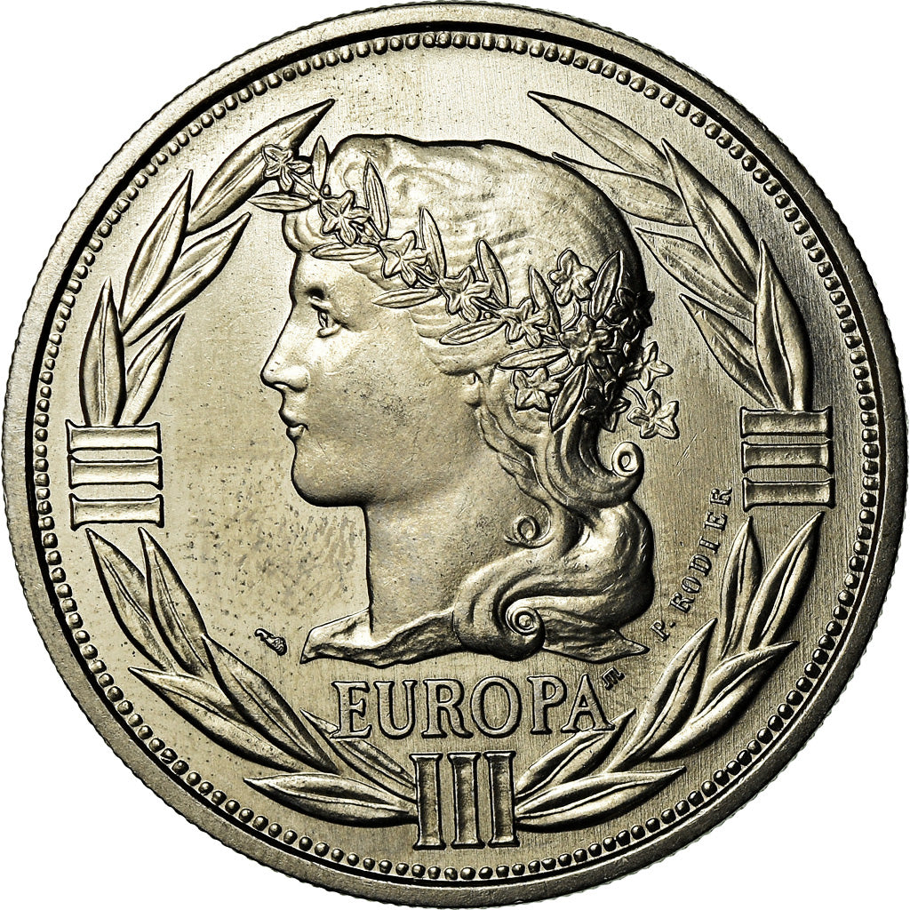France, Médaille, Ecu Europa, Marianne, 1993, Rodier, SPL+, Copper-nickel