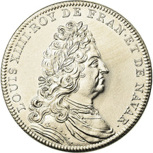 França, Medal, Les rois de France, Louis XIV, MS(65-70), Cobre-níquel