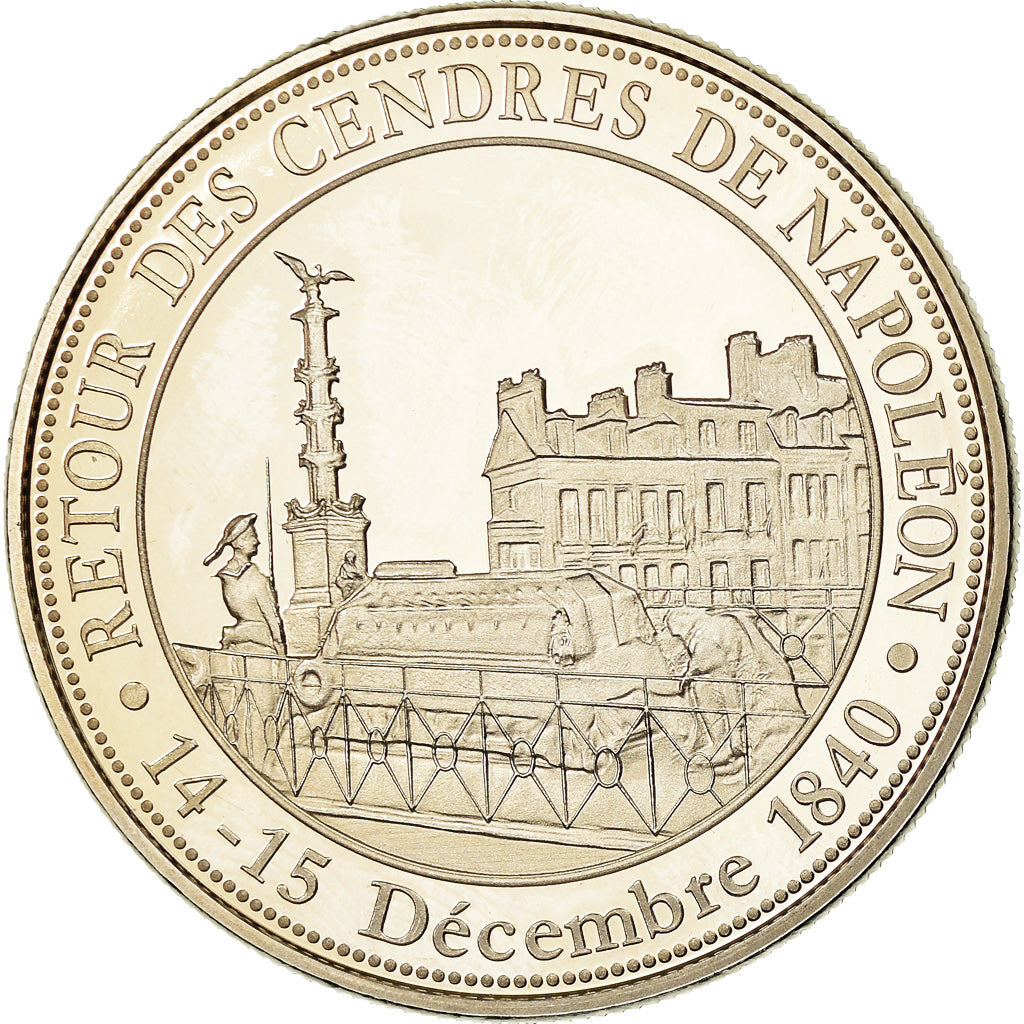 Frankrijk, Medaille, Retour des Cendres de Napoléon Ier aux Invalides, History