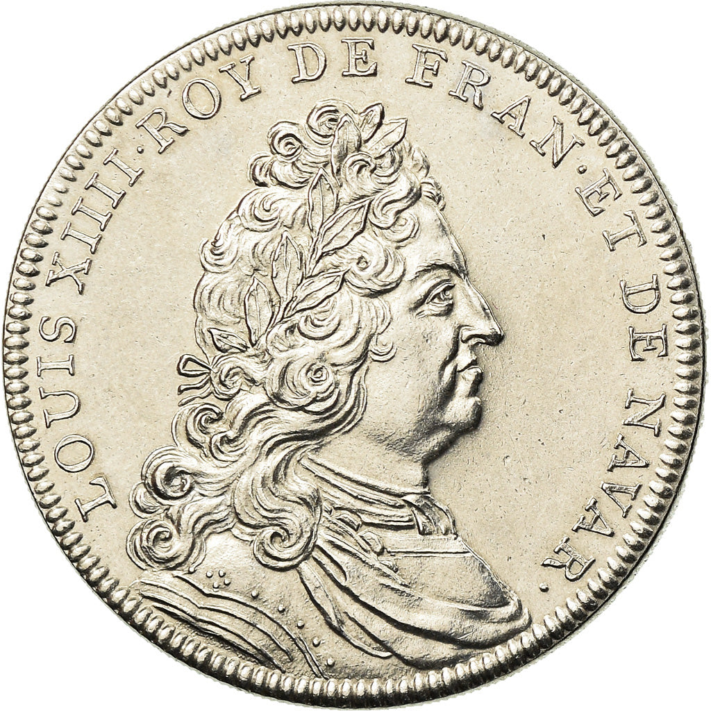 Francia, medaglia, Les rois de France, Louis XIV, FDC, Rame-nichel