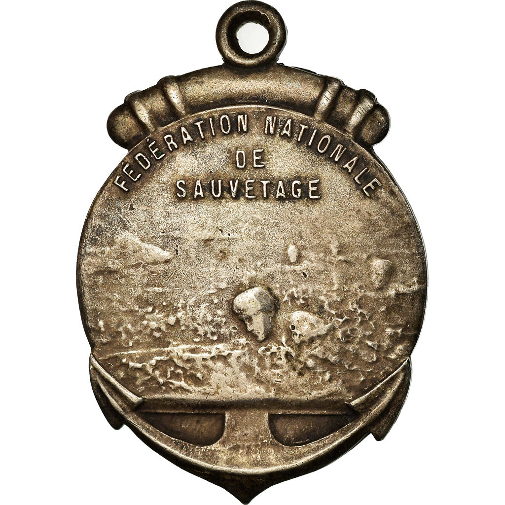 Francia, medaglia, Fédération Nationale de Sauvetage, BB+, Bronzo argentato