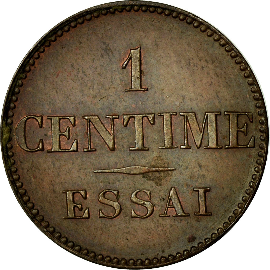 Moneda, Francia, 1 Centime, EBC+, Bronce, Gadoury:80