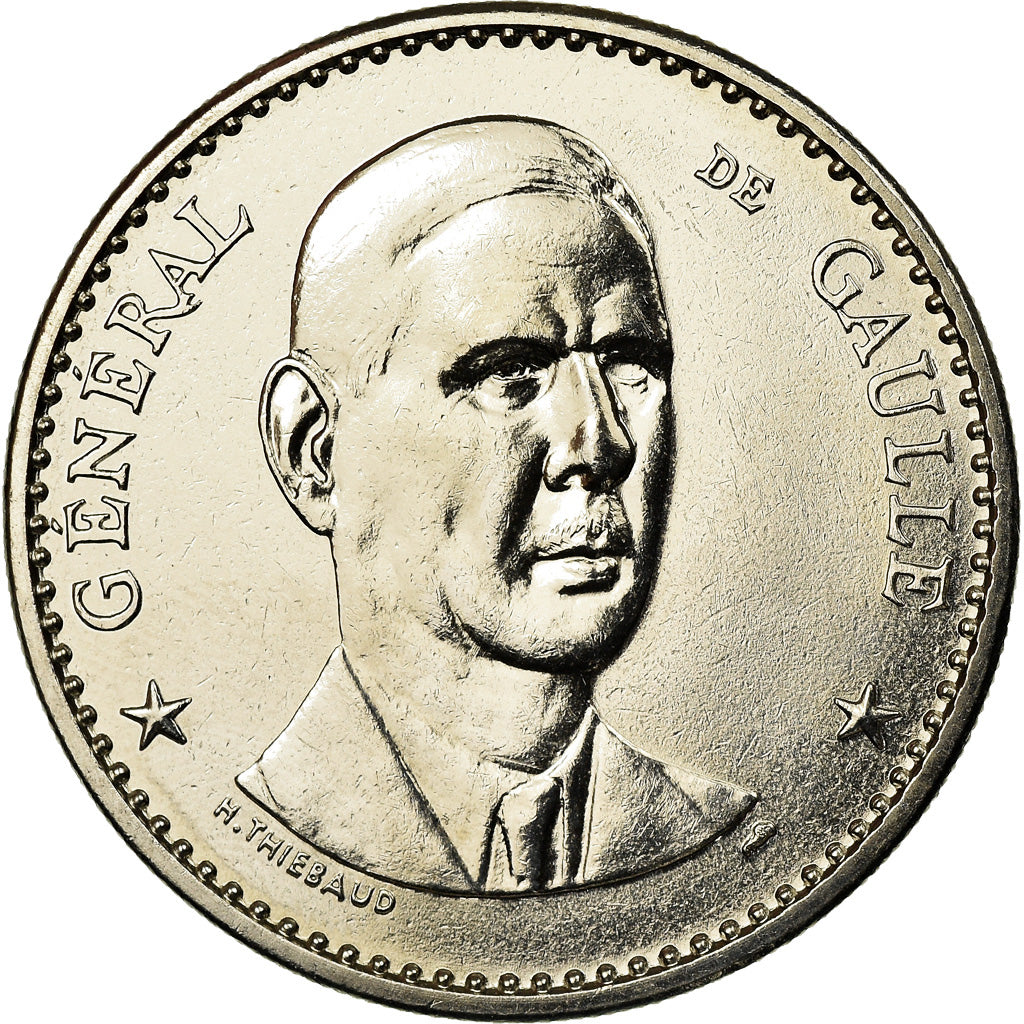 Frankrijk, Medaille, Général De Gaulle, Politics, Society, War, FDC