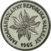 Coin, Madagascar, Franc, 1965, Paris, MS(65-70), Stainless Steel