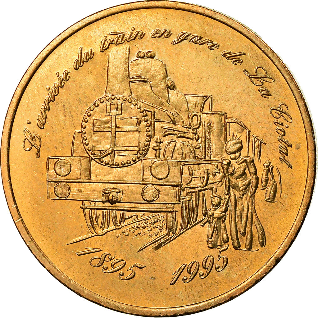 France, Token, Euros des Villes, 1 Ecu de la Ciotat, 1995, MS(64), Copper