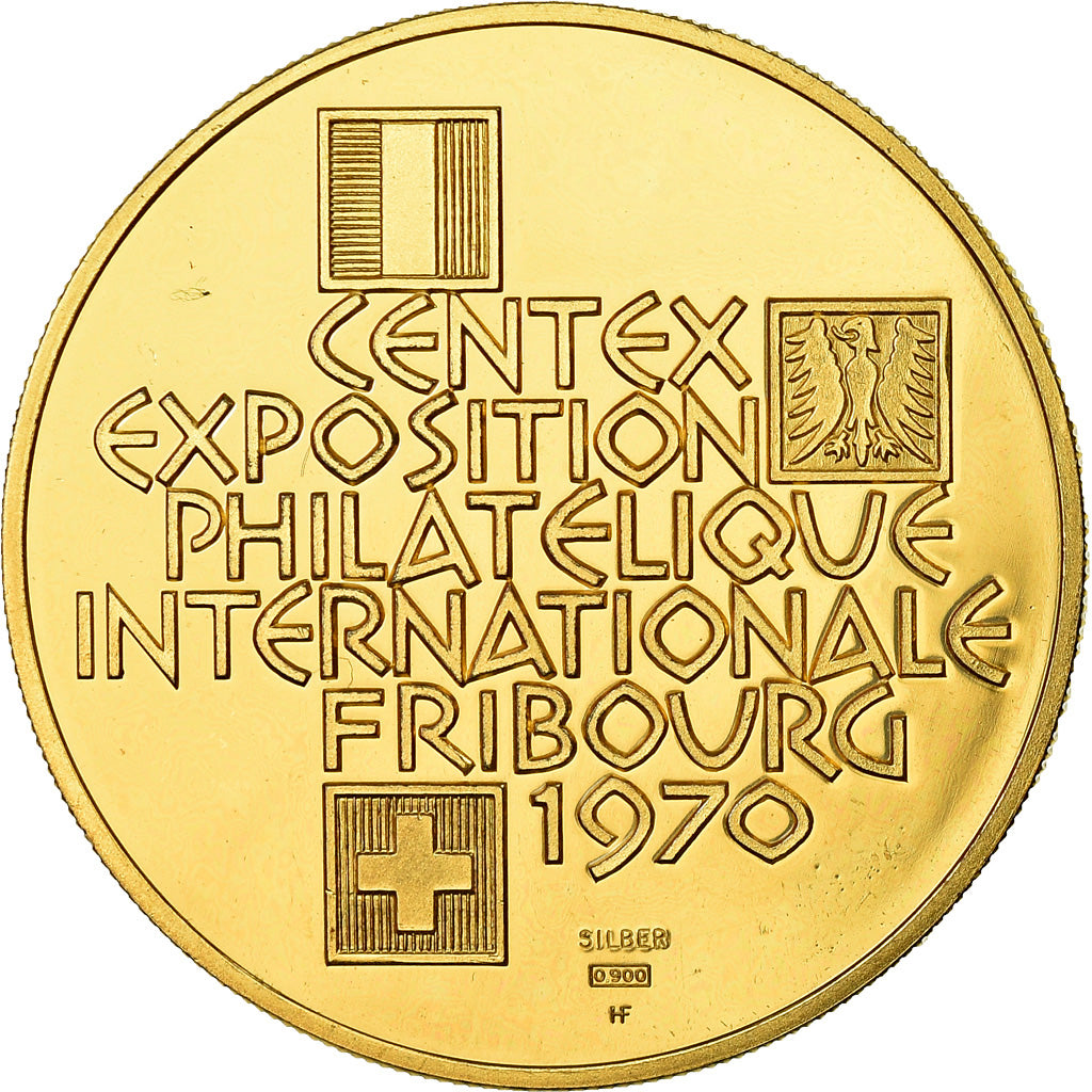 Germany, Medal, Exposition Philatélique Internationale de Fribourg, 1970