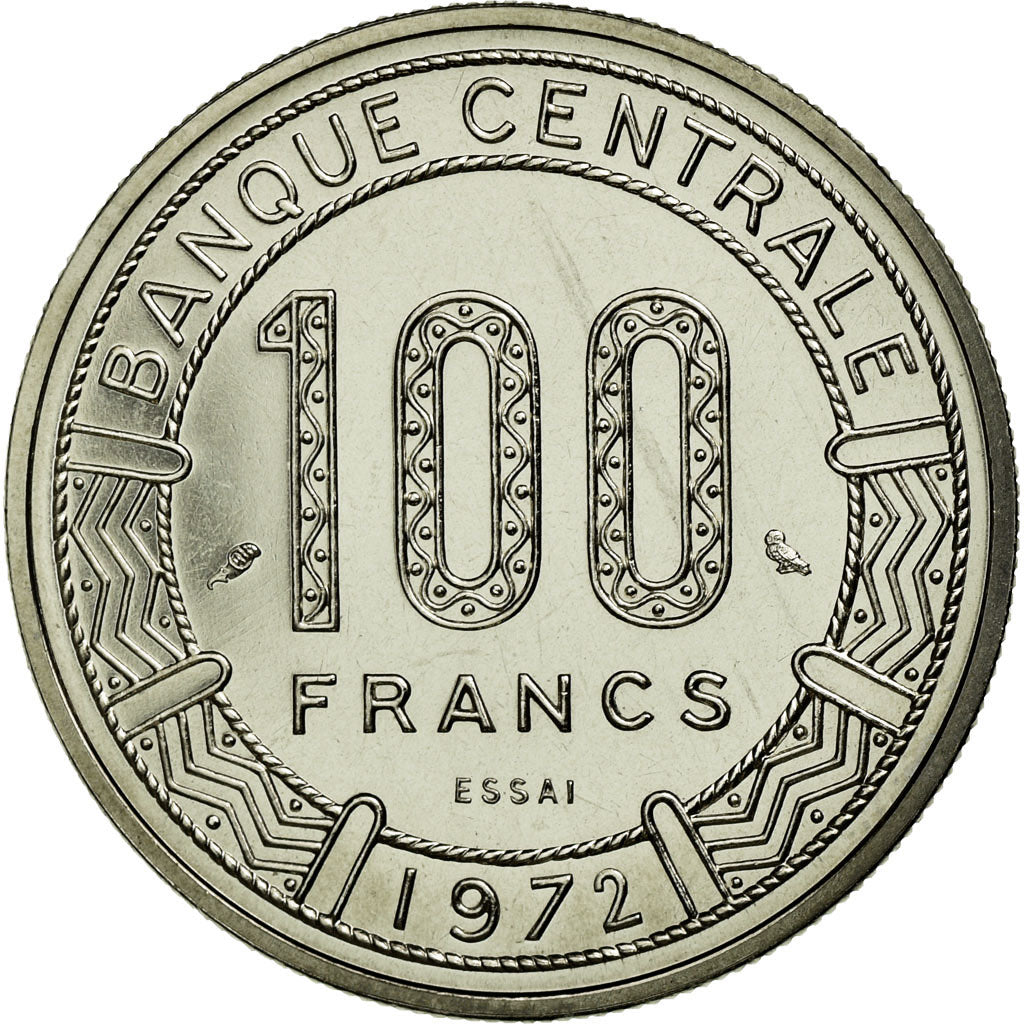 Monnaie, Cameroun, 100 Francs, 1972, Paris, SPL, Nickel